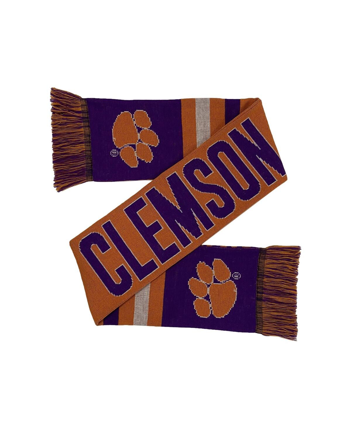Foco Men's And Women's Clemson Tigers Reversible Thematic Scarf In Multi