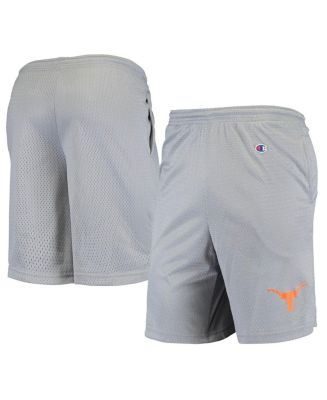 Men's Champion Gray Texas Longhorns Mesh Shorts - Macy's