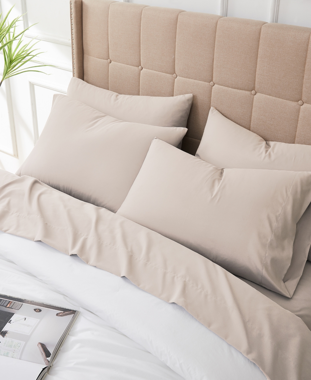 Southshore Fine Linens Vilano 21" Extra Deep Pocket -Pc. Sheet Set