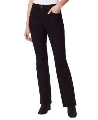 Gloria Vanderbilt - Amanda Button-Front Bootcut Jeans