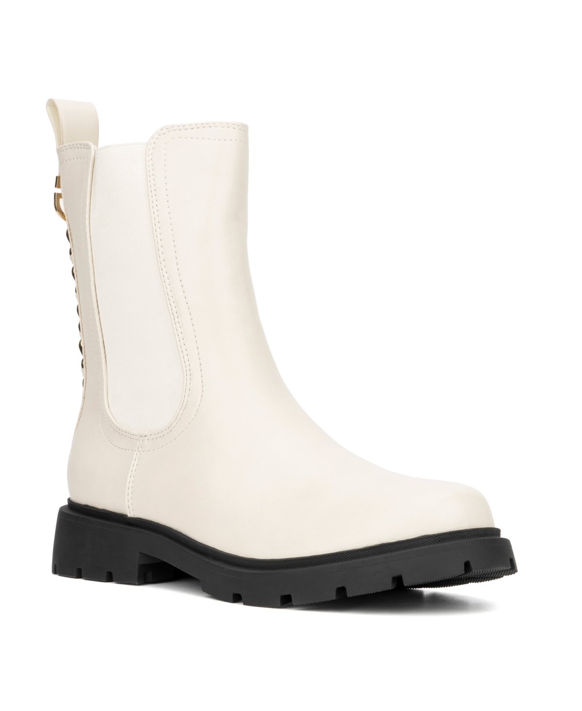 New York And Company Women's Mandi Booties Women's Shoes In Bone