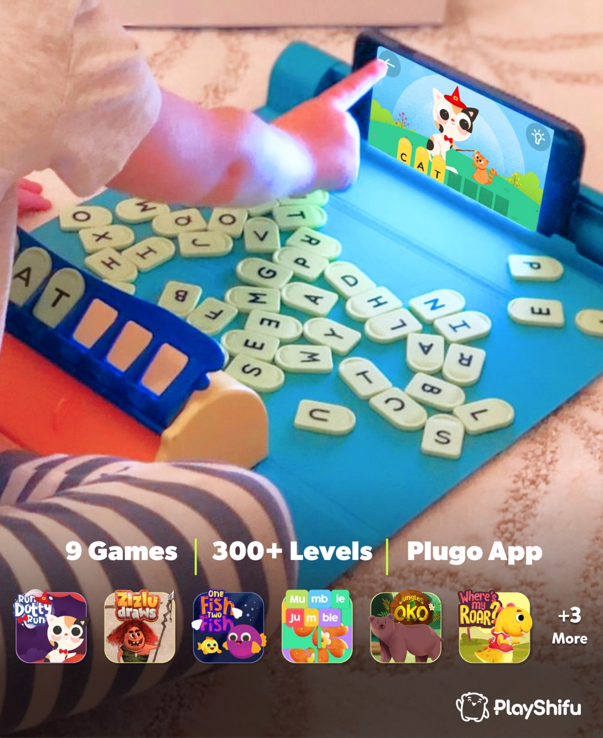 Playshifu Plugo Letters Educational Interactive Stem Learning Game In Open Misce
