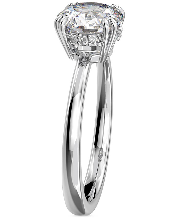 Swarovski Silver-Tone Constella Crystal Cocktail Ring - Macy's