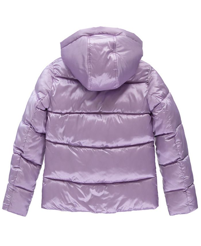 Sam Edelman Toddler Girls Crystal Satin Puffer Jacket & Reviews - Coats ...