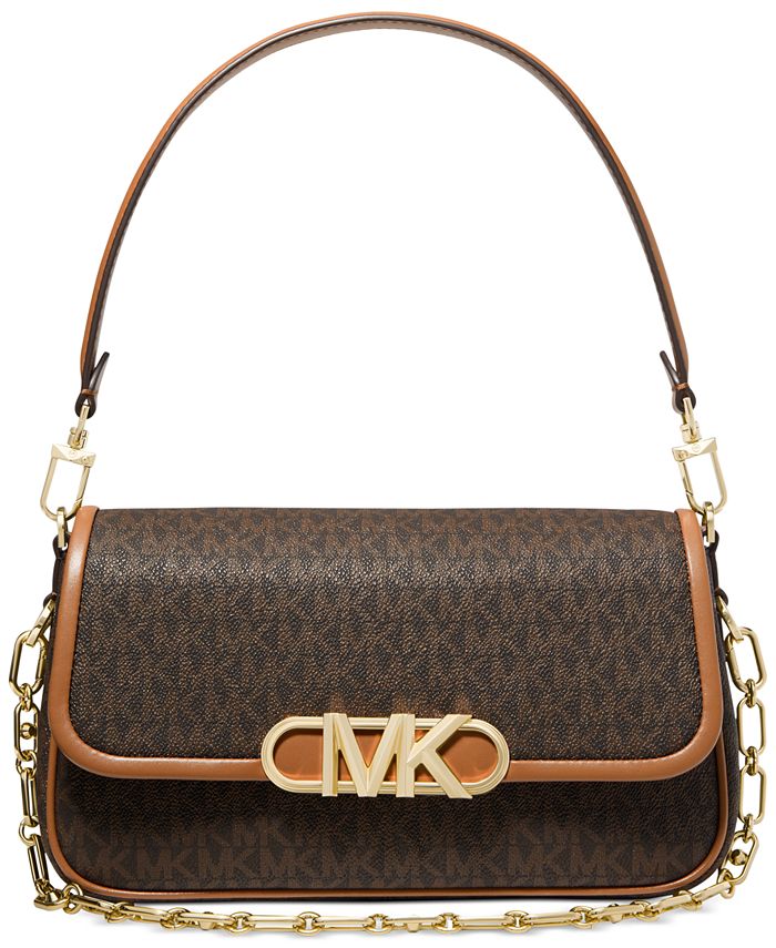 Michael Kors Signature Parker Convertible Pouchette Shoulder Bag