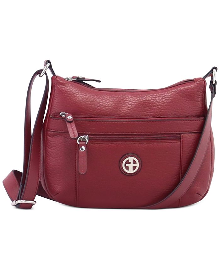 Giani Bernini Pebble Leather Crossbody, Created for Macy's - Macy's