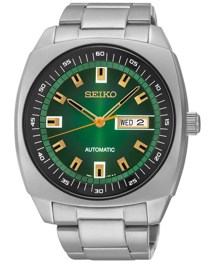 Seiko Men's Automatic Stainless Steel Bracelet Watch 44mm SNKM97 & Reviews  - All Fine Jewelry - Jewelry & Watches - Macy's