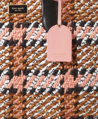 kate spade new york Manhattan Plaid Chunky Woven Fabric