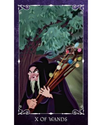 Disney Villains Tarot Deck and Guidebook Movie Tarot Deck Pop Culture Tarot by Minerva Siegel