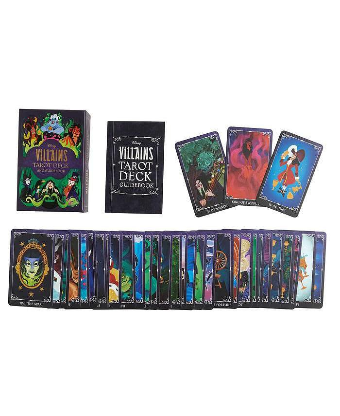 Barnes & Noble Disney Villains Tarot Deck and Guidebook Movie Tarot