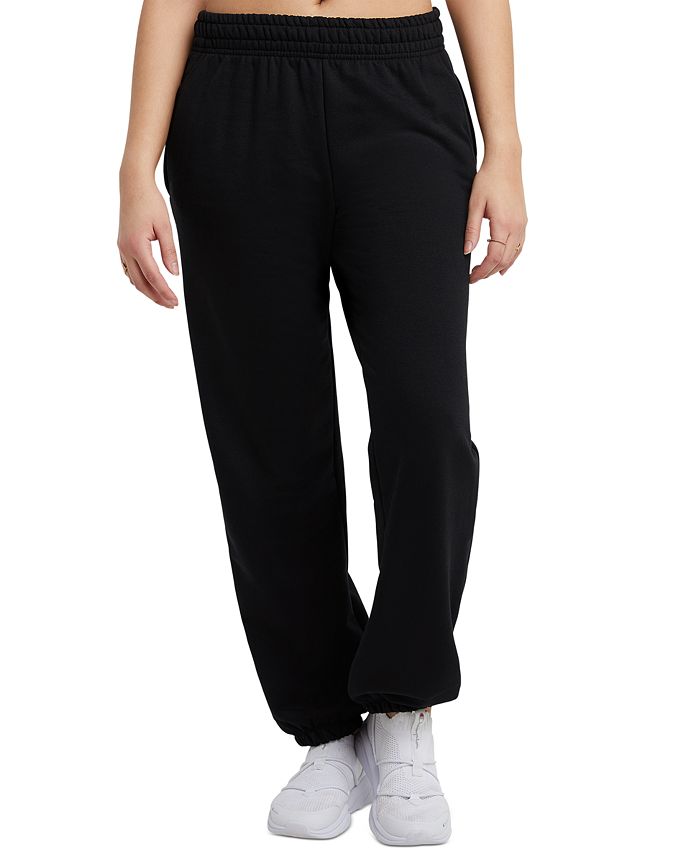 Champion Women's Powerblend Logo Sweatpants Macy's