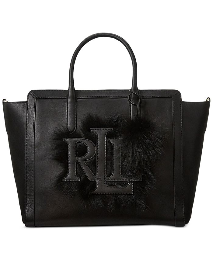 ralph lauren bag black and white