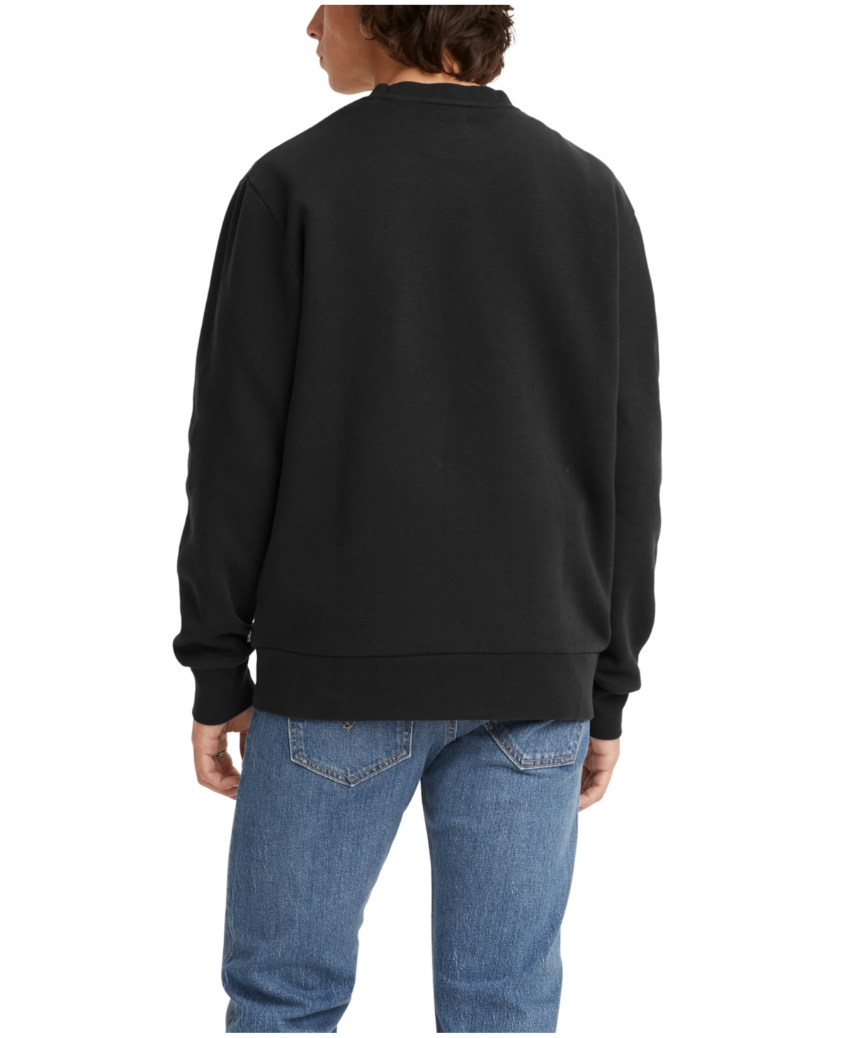 Levi's Men's Graphic Crewneck Regular Fit Long Sleeve Sweatshirt