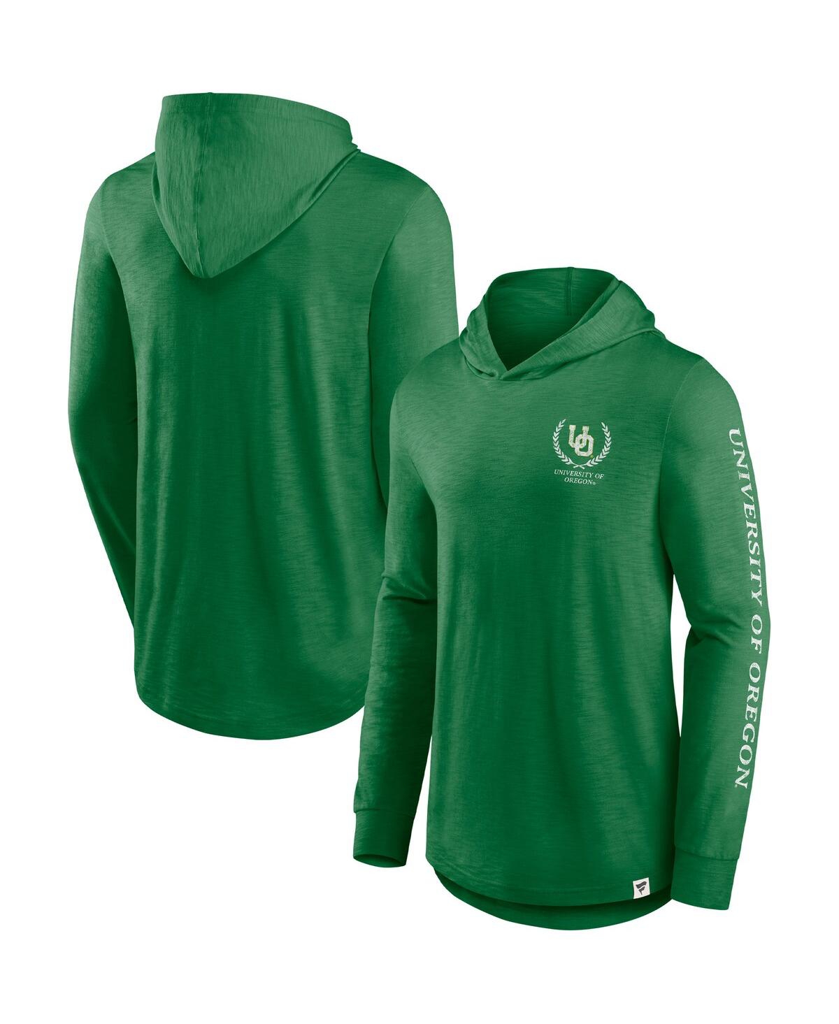 Men's FanaticsOregon Ducks Photo Finish Hoodie Long Sleeve T-shirt - Green