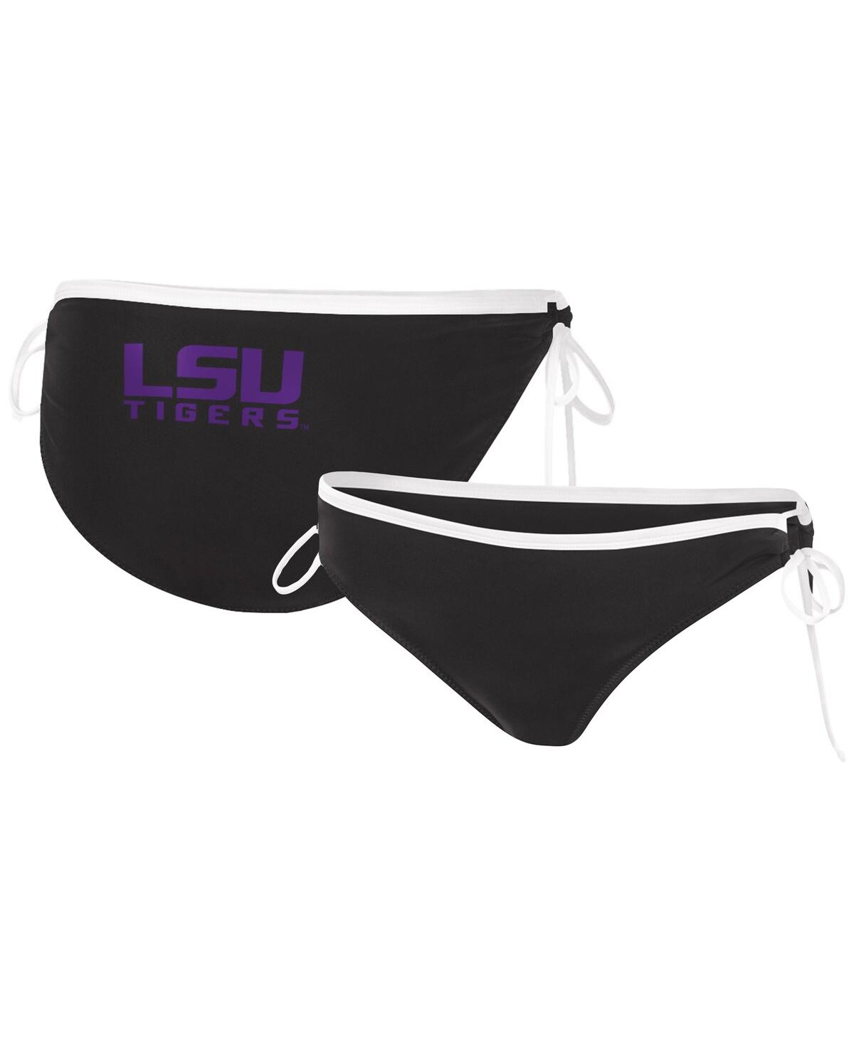 Women's G-iii 4Her by Carl BanksLsu Tigers Perfect Match Bikini Bottom - Black