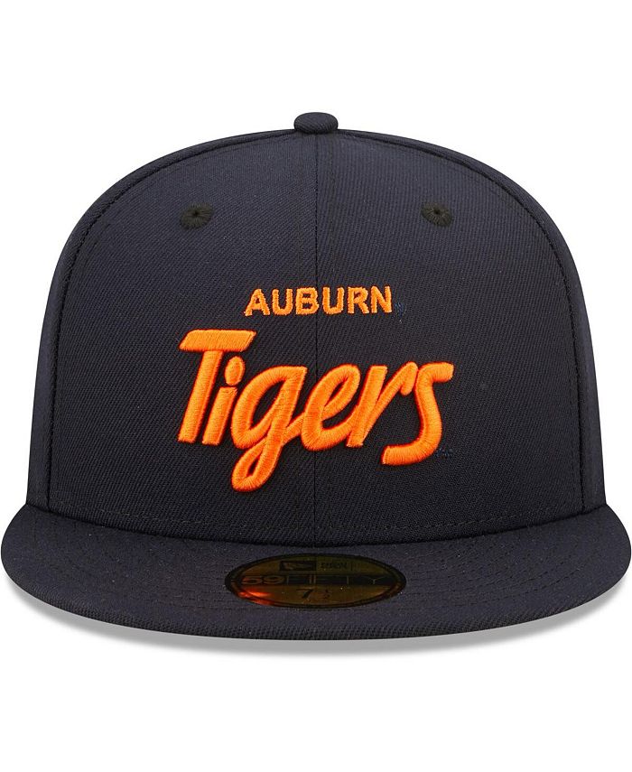 New Era Men #39 s Navy Auburn Tigers Griswold 59FIFTY Fitted Hat Macy #39 s
