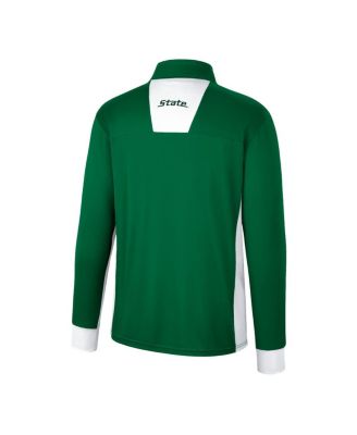 Men's Green Michigan State Spartans Bart Quarter-Zip Windshirt
