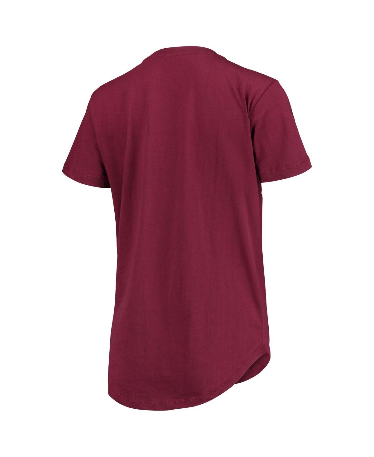 PRESSBOX WOMEN'S PRESSBOX MAROON TEXAS A&M AGGIES WILD LIPS CORE T-SHIRT 