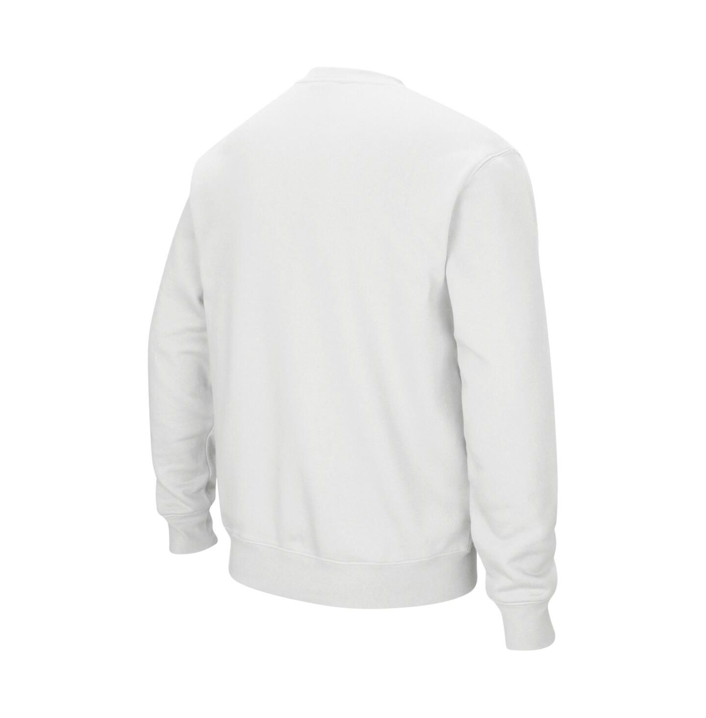 Мужская толстовка Colosseum Iowa Hawkeyes Arch and Logo Crew Neck, цвет: Чёрный — фото 6