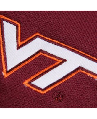 Women's Maroon Virginia Tech Hokies Arched Name Full-Zip Hoodie