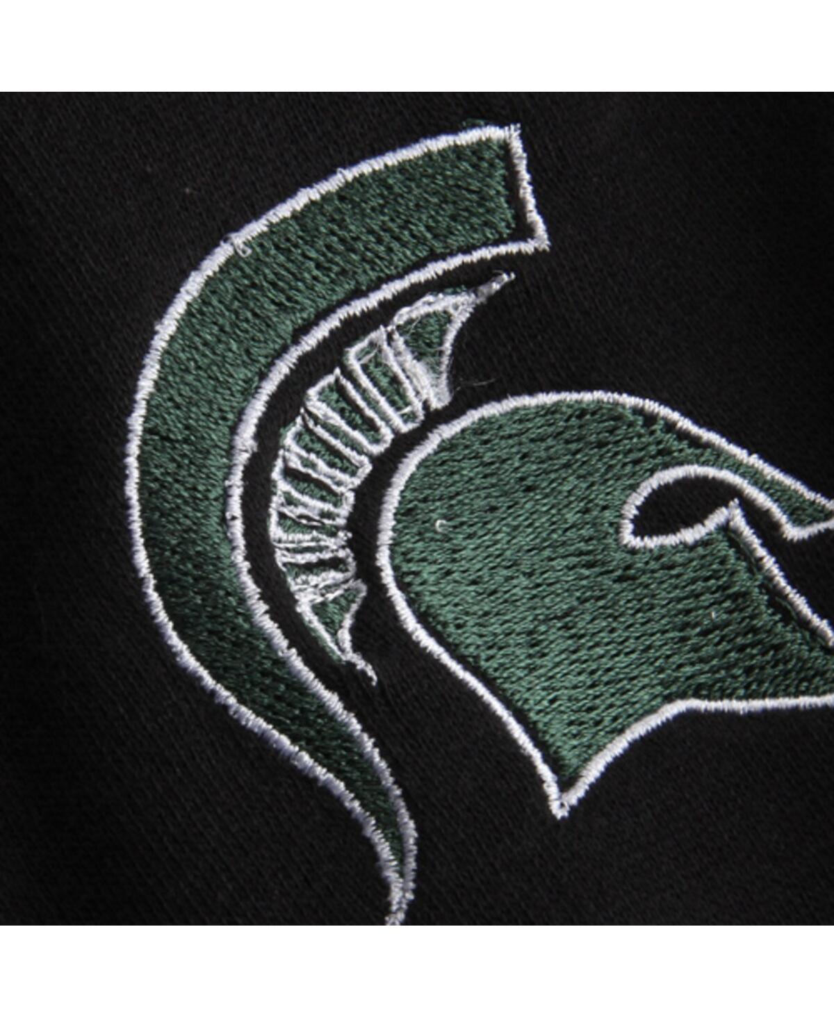 Shop Colosseum Women's  Black Michigan State Spartans Arched Name Full-zip Hoodie