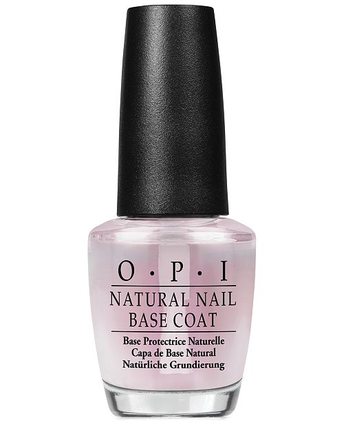 OPI Natural Nail Base Coat & Reviews Nail Polish & Care Beauty Macy's