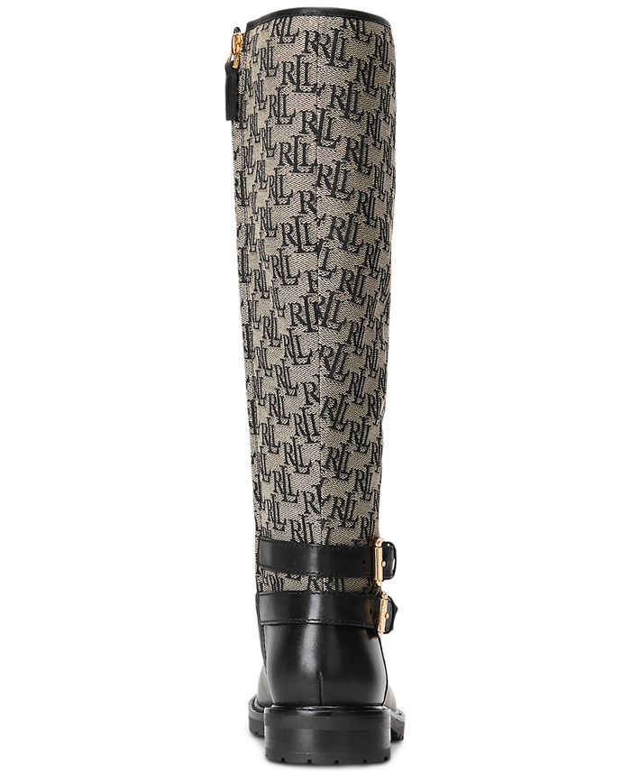 Lauren Ralph Lauren Women's Emelie MixedMedia Riding Boots Macy's
