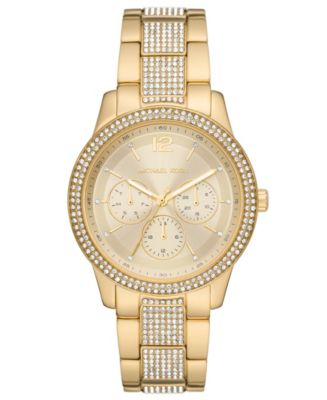 Michael Kors Women s Tibby Gold Tone Stainless Steel Bracelet