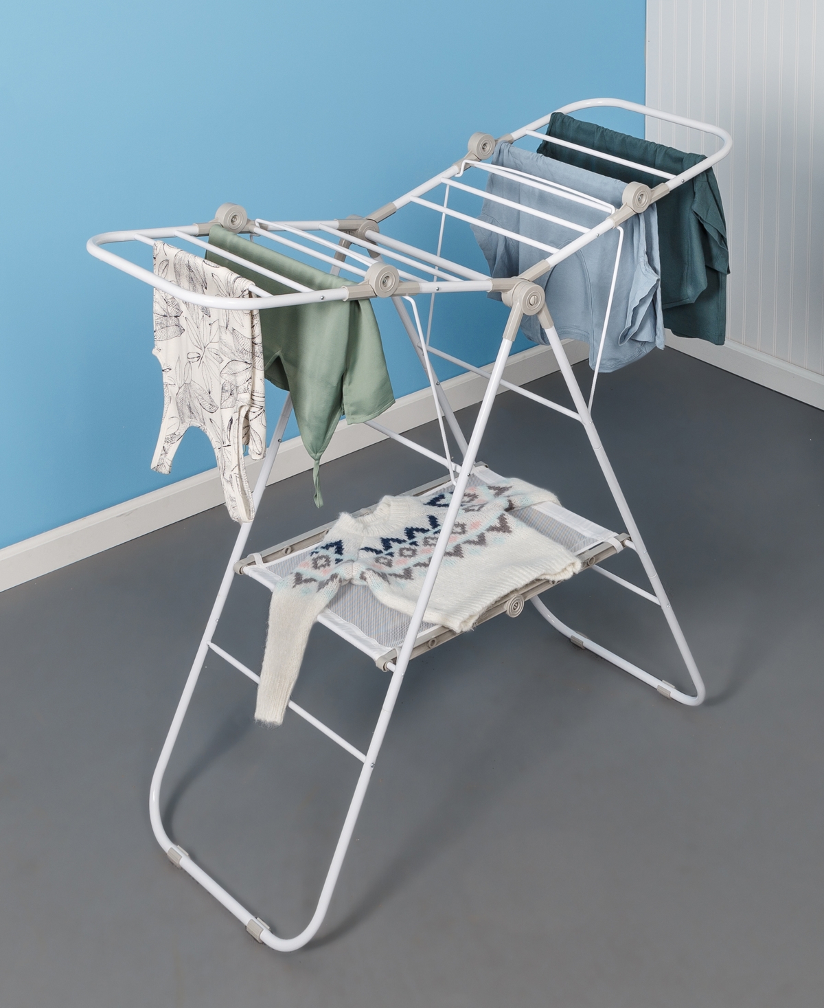 Shop Honey Can Do Narrow Folding Wing Clothes Dryer In White