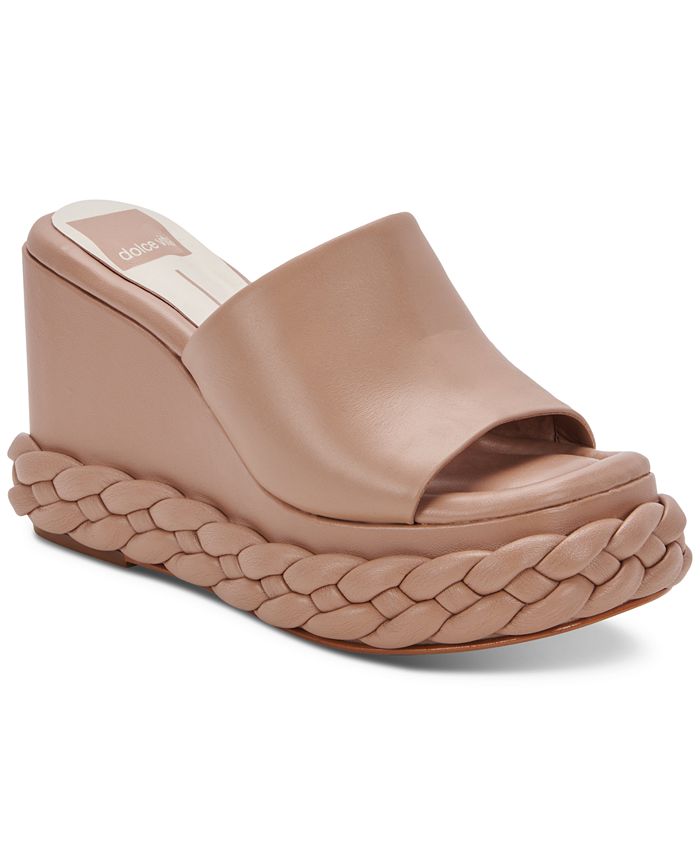 Dolce Vita Women's Elene Braided Platform Wedge Sandals Macy's