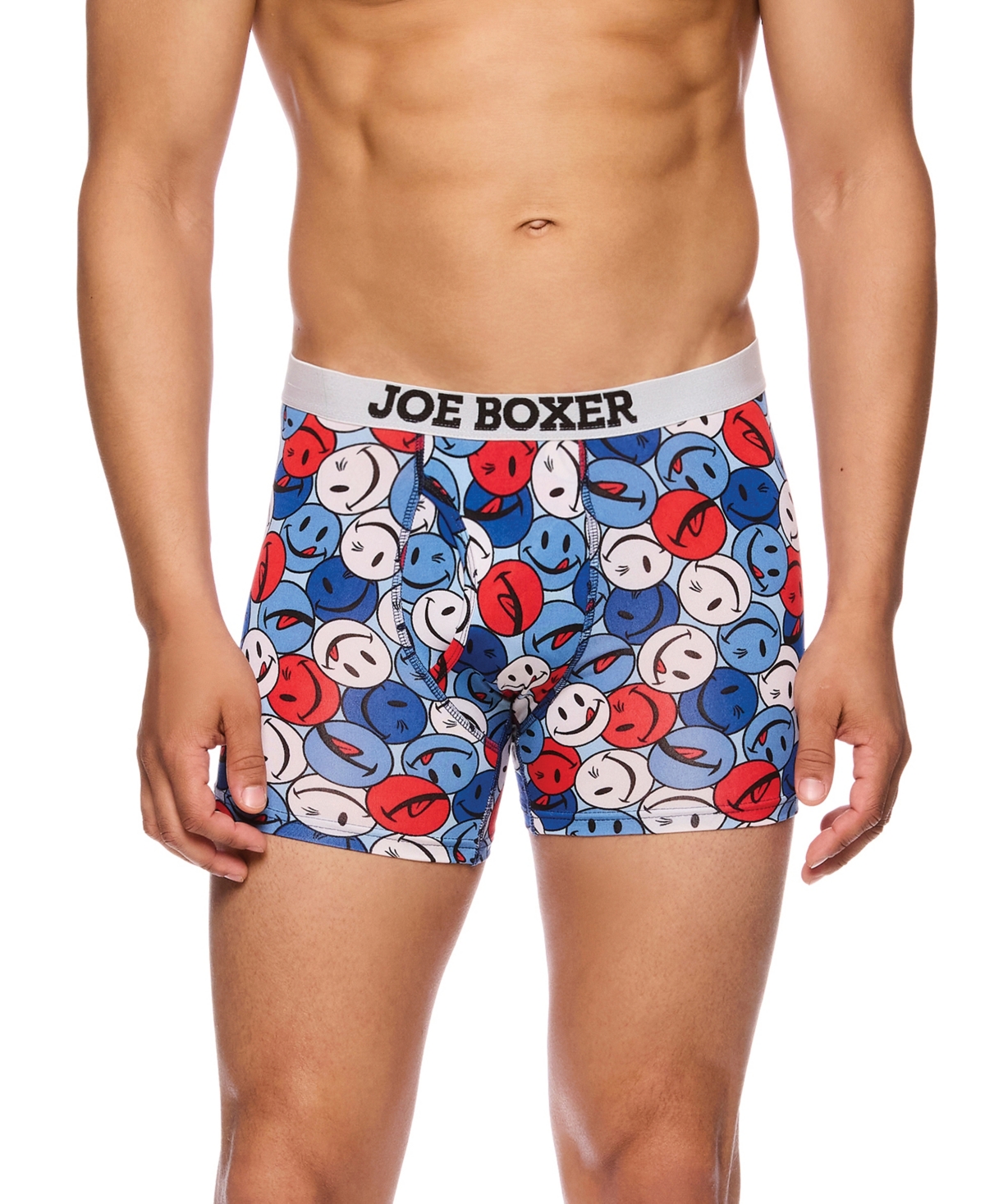 Joe Boxer Men's Americana Lickies Performance Boxer Briefs, Pack of 4