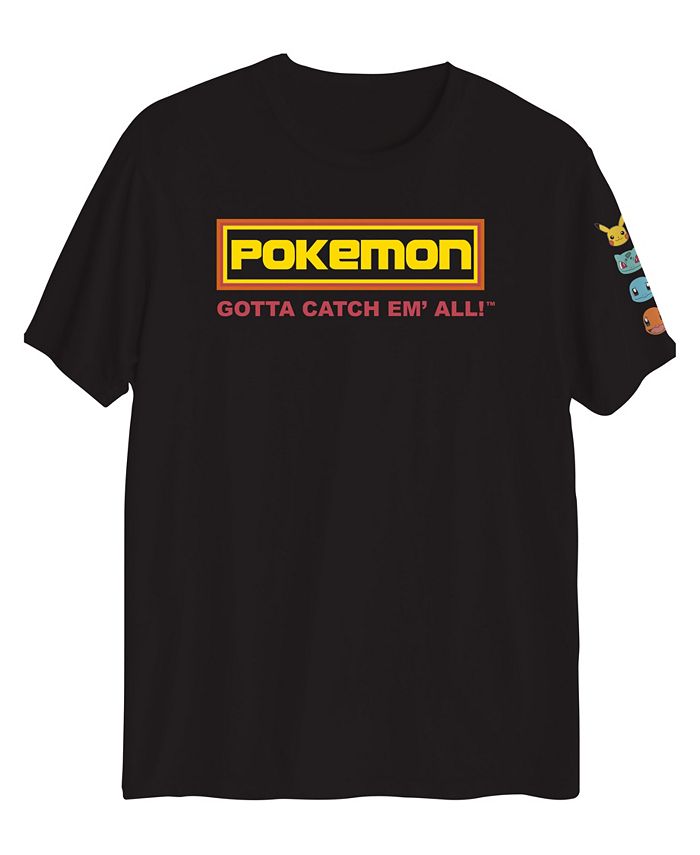 Pokemon Hybrid Big Boys Poke Sleeve Hit Short Sleeve Graphic T-shirt ...