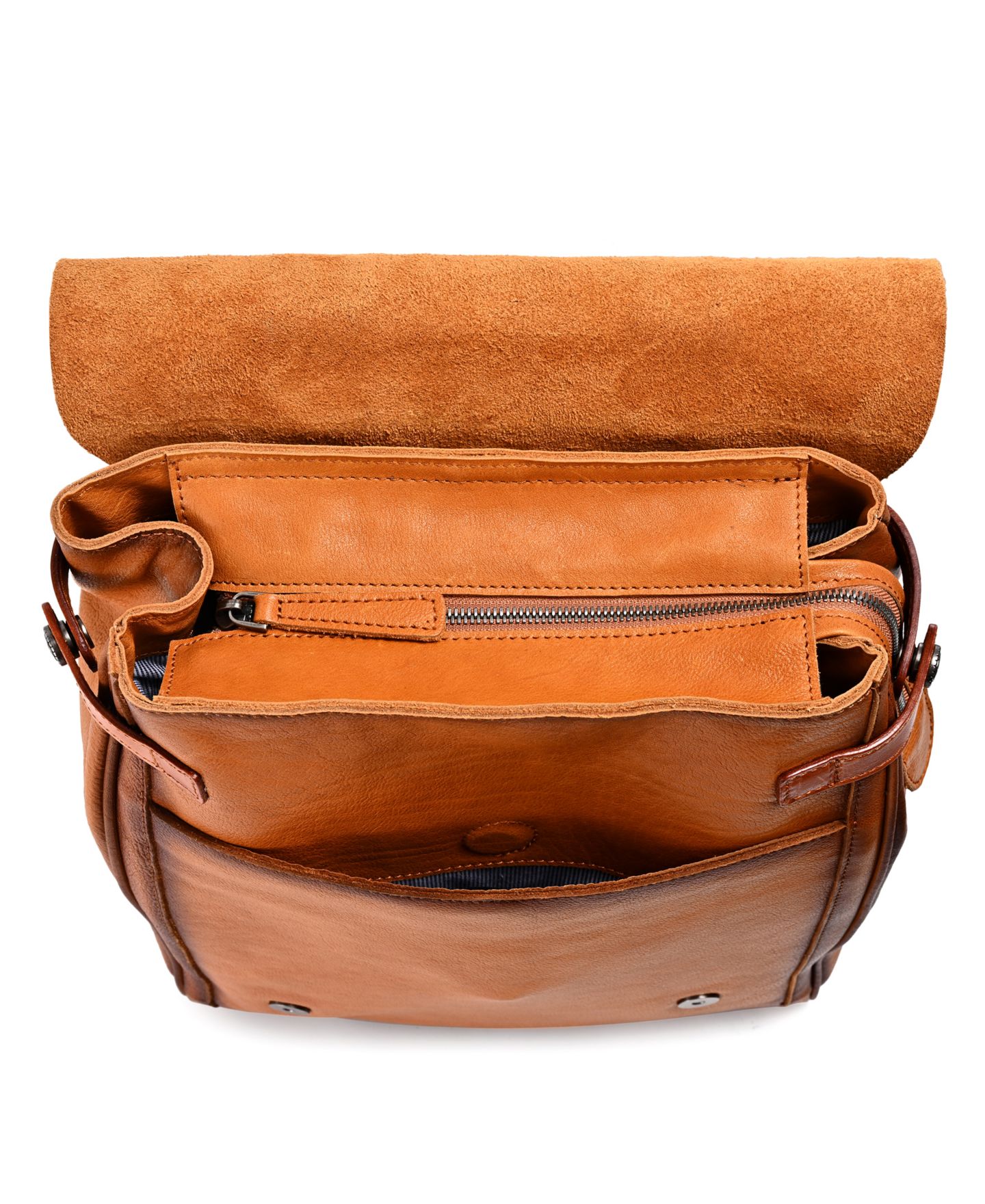Рюкзак OLD TREND Genuine Leather Lawnwood, цвет: Каштановый — фото 6
