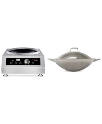 SPT Appliance Inc. - SR-34BWC-400A Countertop Commercial Wok Range 220-240V & Wok