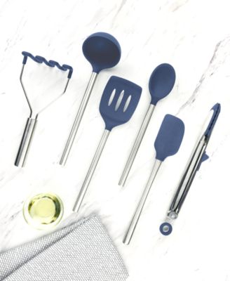 6-Pc. Silicone-Head Kitchen Utensil Set