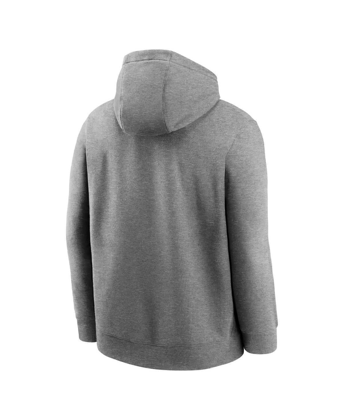 Men's NikeLos Angeles Rams Local Pullover Hoodie - Heathered Gray
