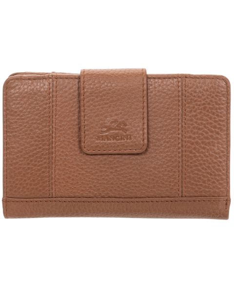 Mancini Pebbled Collection RFID Secure Clutch Wallet
