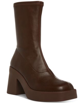 【Steve Madden】KLAYTON ブーツ KLAYTON Black Platform Ankle Boot | Women's Booties – Steve