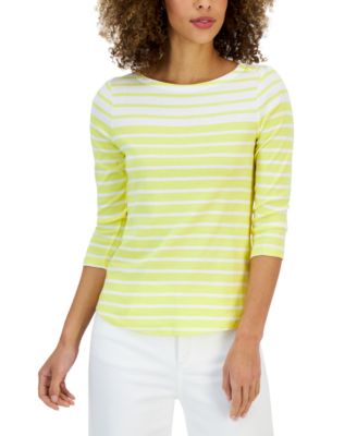 Boat neck tops macy's on sale