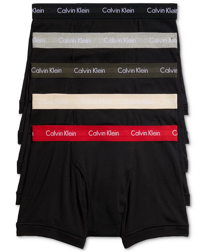 Calvin Klein - Men's 5-Pk. Cotton Classic Trunks