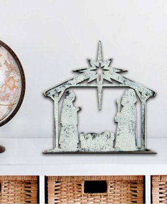 Rising Star Nativity Wooden Decor