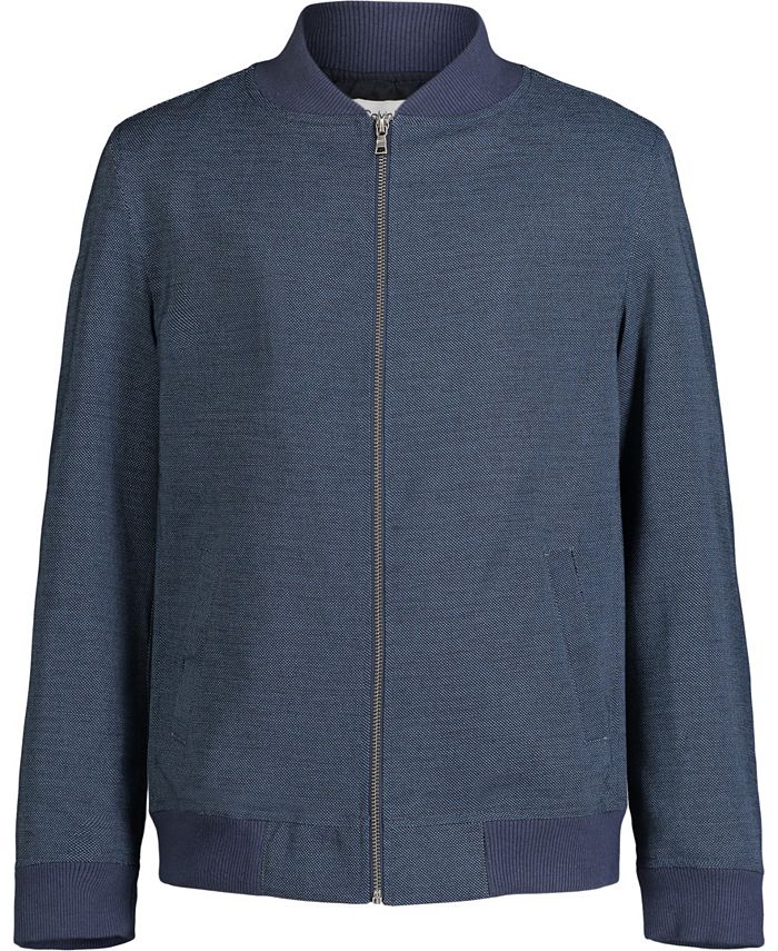 Calvin Klein Big Boys Stretch Printed Woven Bomber Jacket - Macy's