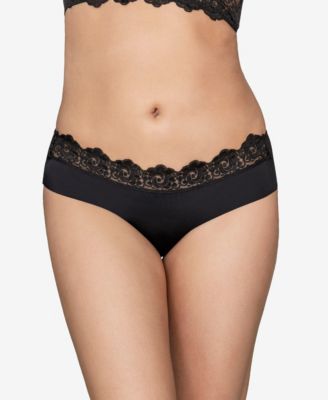 Leonisa Women's Lace Stripe High-Waisted Cheeky Hipster Panty - Macy's