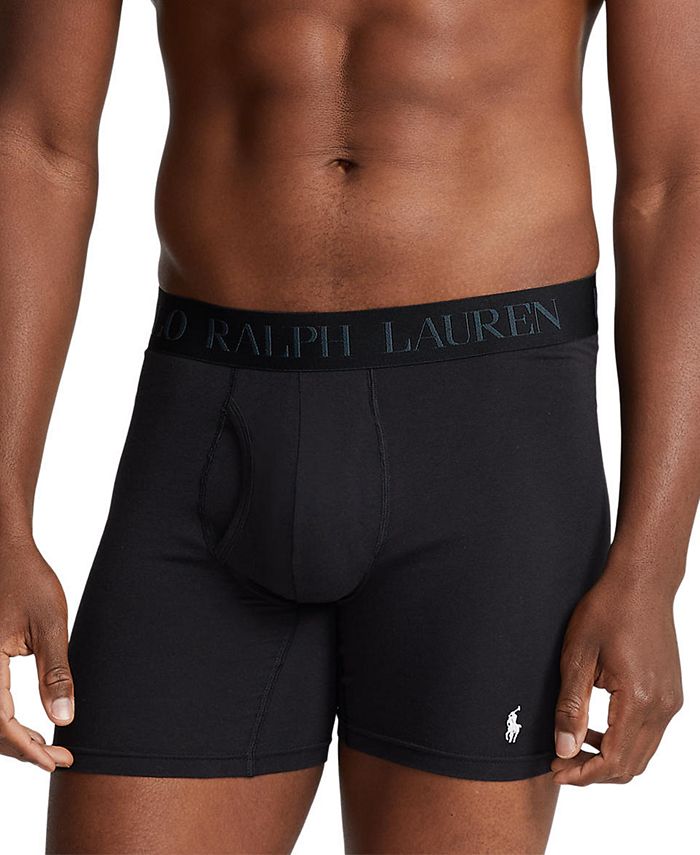 Polo Ralph Lauren Men's 4D Flex Modal Boxer Briefs, 3Pack Macy's