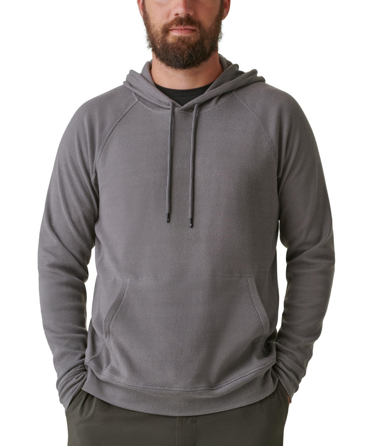 Bass Outdoor Men's Bay Stretch Waffle-Knit Hoodie