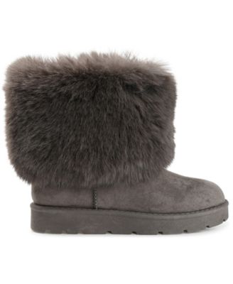 Journee Womens Shanay Round Toe Pull On Winter Cold Weather Booties