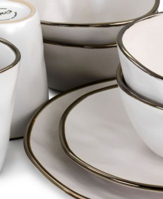 Ricardo 16 Pc. Dinnerware Set, Service for 4