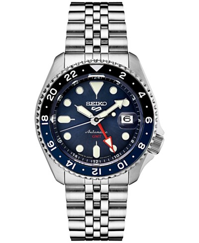 Seiko Men's Automatic Prospex Diver Black Silicone Strap Watch 45mm - Macy's