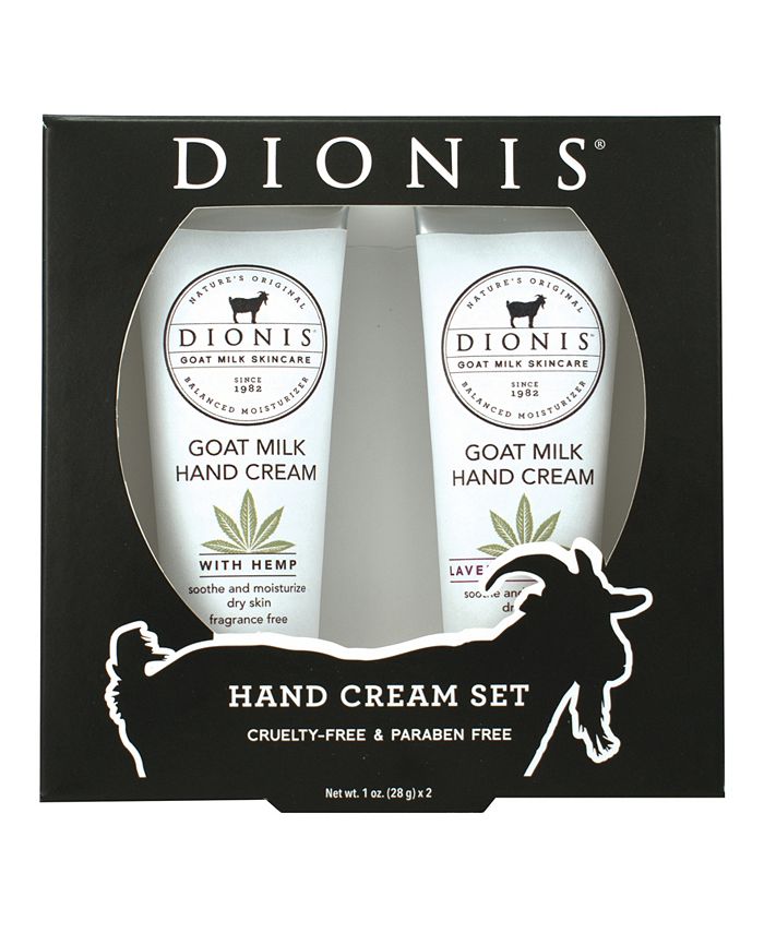 Dionis Hemp Goat Milk Hand Cream Duo Set, 2 Piece Macy's