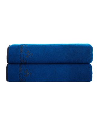 Contrast Frame Bath Towels